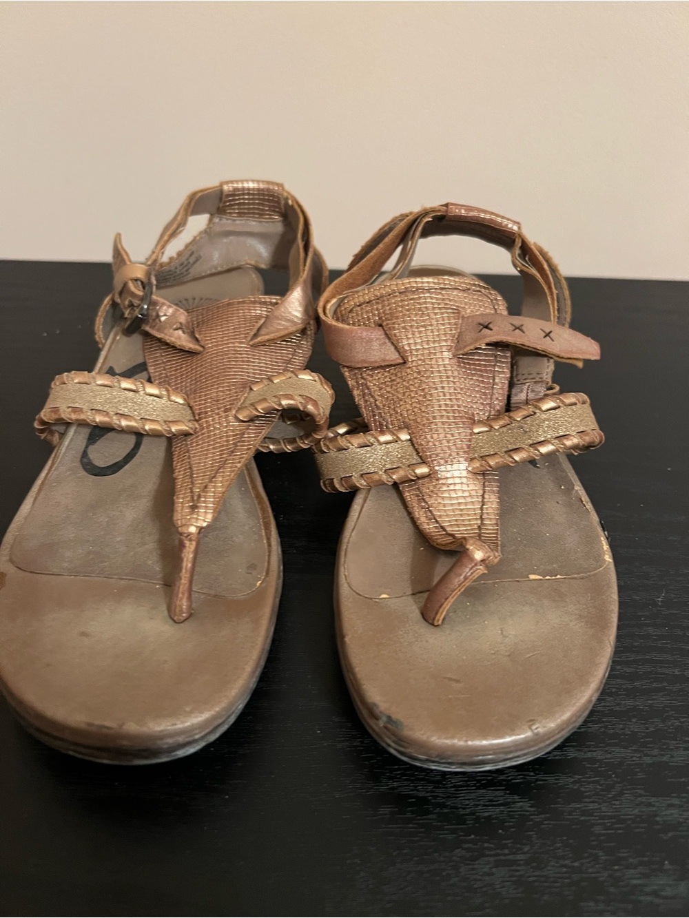 OTBT celestial bronze sandals women’s shoes size 6.5
